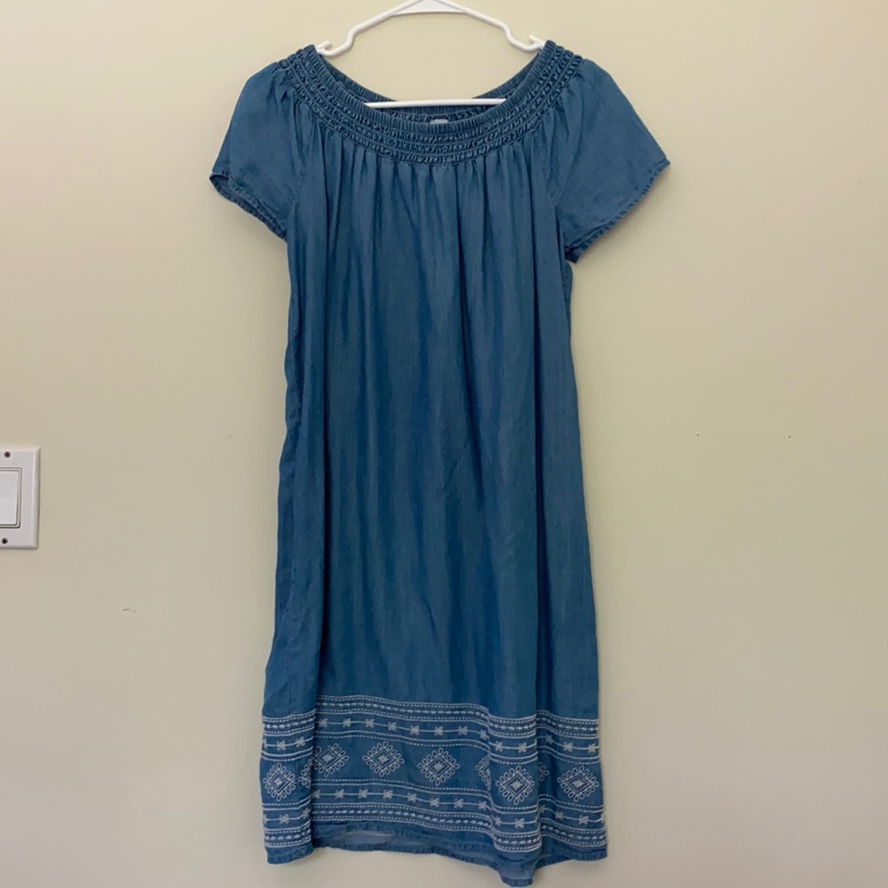 Old Navy Off the Shoulder Tunic Dress